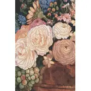 Summer Bouquet II Still Life Wall Tapestry - 53 in. x 42 in. Cotton/Viscose/Polyester by Charlotte Home Furnishings | Close Up 1