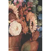 Summer Bouquet II Still Life Wall Tapestry - 53 in. x 42 in. Cotton/Viscose/Polyester by Charlotte Home Furnishings | Close Up 2