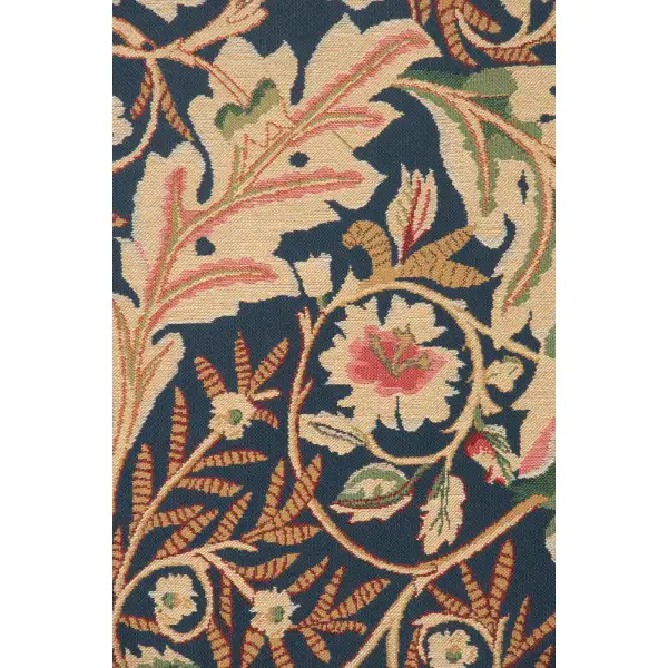 Acanthus II Belgian Tapestry - 53 in. x 70 in. Cotton/Viscose/Polyester by William Morris | Close Up 1