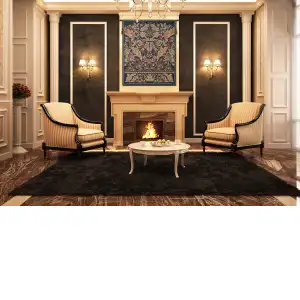 Acanthus II Belgian Tapestry - 53 in. x 70 in. Cotton/Viscose/Polyester by William Morris