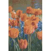 Keukenhof VII Belgian Tapestry - 22 in. x 34 in. Cotton/Viscose/Polyester by Charlotte Home Furnishings | Close Up 1