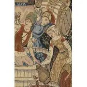 Vendages Rust Belgian Wall Tapestry | Close Up 2