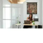 Vendages Left Side Red Belgian Wall Tapestry | Life Style 2