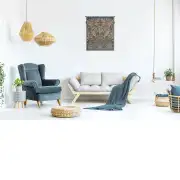 Acanthus III Belgian Wall Tapestry | Life Style 1