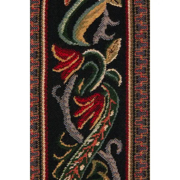 Hunt of the Boar I Belgian Bell Pull | Close Up 3