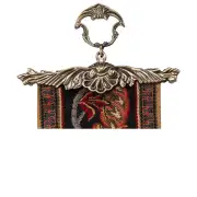 Hunt of the Boar I Belgian Bell Pull | Close Up 4