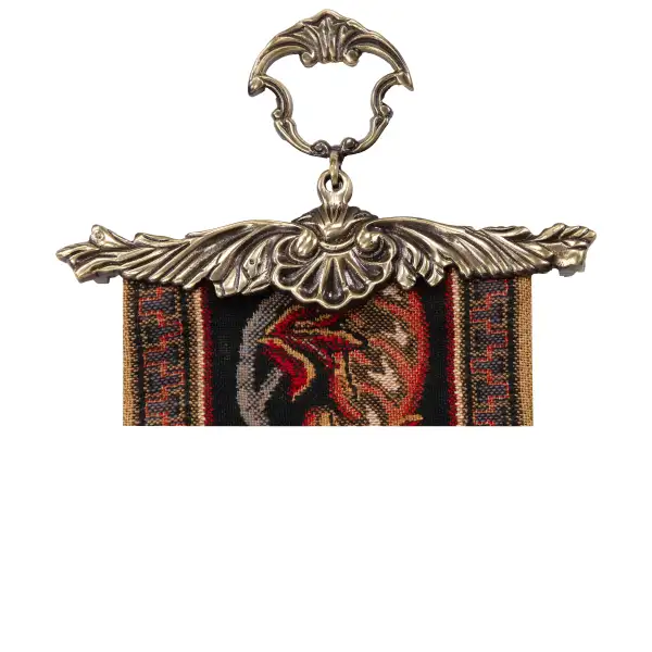 Hunt of the Boar I Belgian Bell Pull | Close Up 4