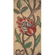 Tree Of Life V Tapestry Bell Pull - 6 in. x 42 in. Cotton/Viscose/Polyester by William Morris | Close Up 2