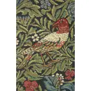 Birds I Tapestry Bell Pull - 6 in. x 42 in. Cotton/Viscose/Polyester by William Morris | Close Up 1