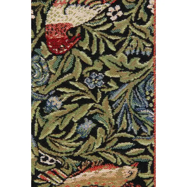 Birds I Belgian Bell Pull | Close Up 3