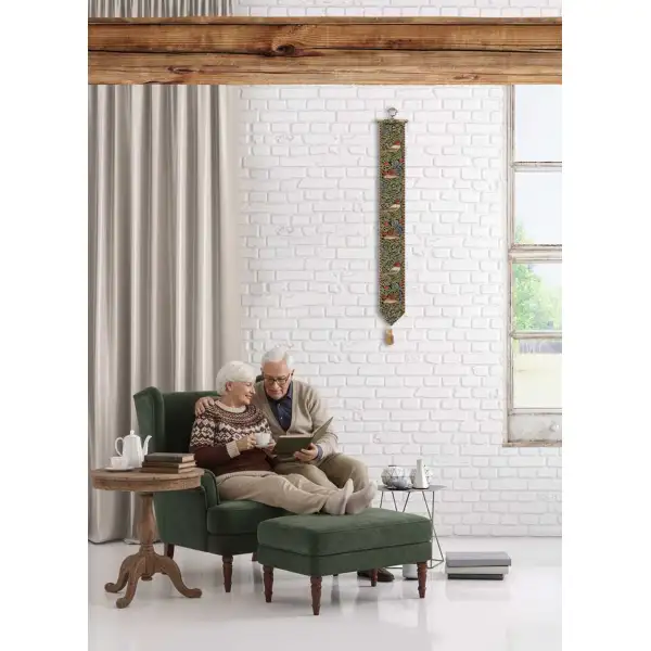 Birds I Belgian Bell Pull | Life Style 2