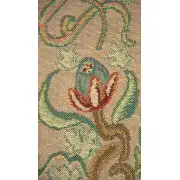 Tree Of Life - Pastel I Tapestry Bell Pull - 6 in. x 42 in. Cotton/Viscose/Polyester by William Morris | Close Up 2