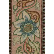 Tree of Life - Pastel I Belgian Bell Pull | Close Up 3