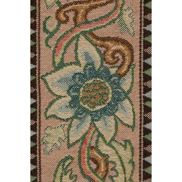 Tree of Life - Pastel I Belgian Bell Pull | Close Up 3