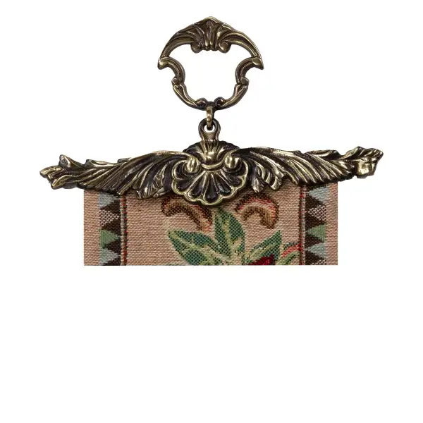 Tree of Life - Pastel I Belgian Bell Pull | Close Up 4