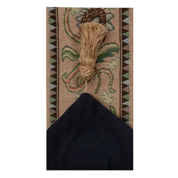 Tree of Life - Pastel I Belgian Bell Pull | Close Up 5