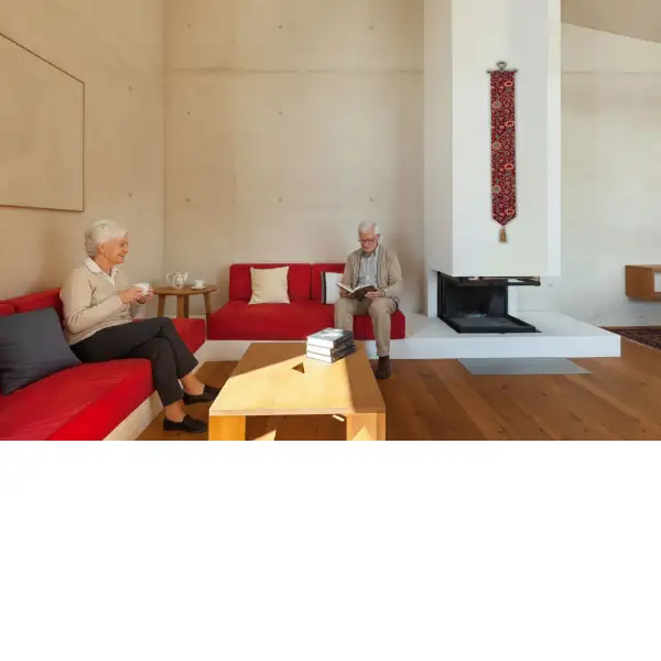 Fleurs de Morris (Red) I Belgian Bell Pull | Life Style 2