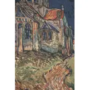 Church of Auvers I Belgian Tapestry | Close Up 2