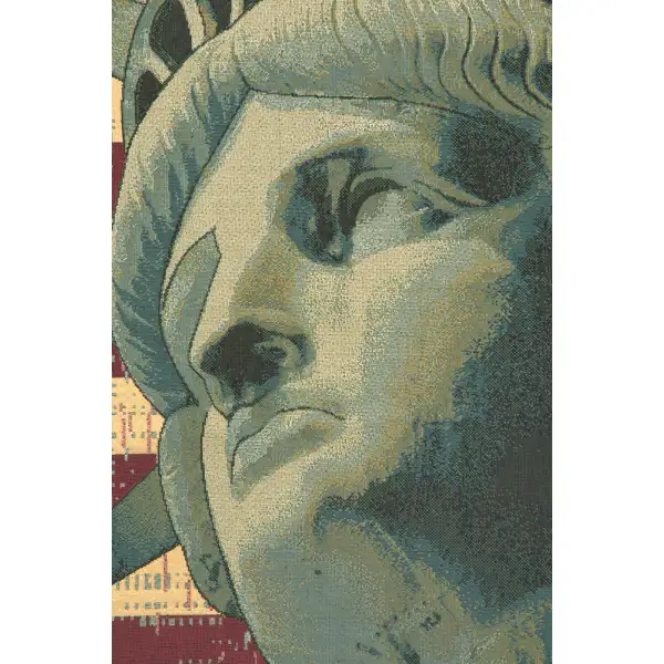 Statue of Liberty Italian Tapestry | Close Up 1