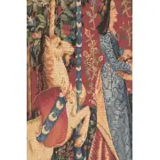 The Smell L'odorat Small Belgian Tapestry Wall Hanging - 18 in. x 24 in. cottonamppolyester by Charlotte Home Furnishings | Close Up 1