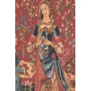 The Smell L'odorat Small Belgian Tapestry Wall Hanging - 18 in. x 24 in. cottonamppolyester by Charlotte Home Furnishings | Close Up 2