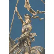 Jeanne d'Arc Belgian Tapestry Wall Hanging | Close Up 1