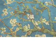 Van Gogh's Almond Blossoms Belgian Cushion Cover - 18 in. x 18 in. Cotton/Viscose/Polyester by Vincent Van Gogh | Close Up 2