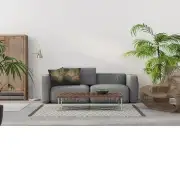 Monet's Japanese Bridge Belgian Sofa Pillow Cover | Life Style 1