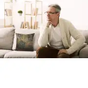 Monet's Japanese Bridge Belgian Sofa Pillow Cover | Life Style 2