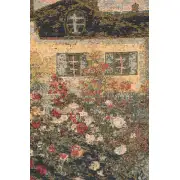 Monet's Mansion Belgian Cushion Cover - 18 in. x 18 in. Cotton/Viscose/Polyester by Claude Monet | Close Up 2