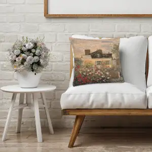 Monet's Mansion Belgian Sofa Pillow Cover