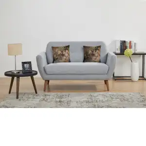 Luncheon Of The Boating Party I Belgian Cushion Cover - 18 in. x 18 in. Cotton/Viscose/Polyester by Pierre- Auguste Renoir