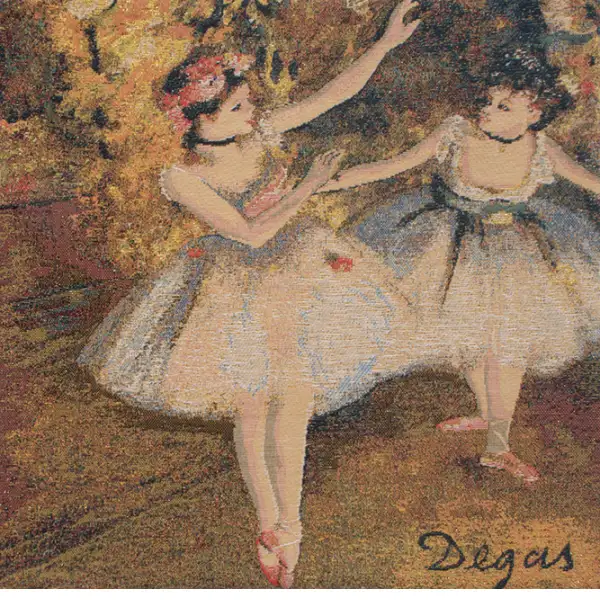 The Dancers Belgian Cushion Cover | Close Up 1