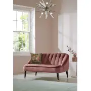 Garden Party Left Panel Belgian Sofa Pillow Cover | Life Style 1