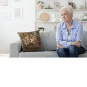 Garden Party Left Panel Belgian Sofa Pillow Cover | Life Style 2