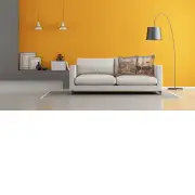 The Canals of Bruges Belgian Sofa Pillow Cover | Life Style 1