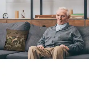 Medieval Dogs Belgian Cushion Cover - 18 in. x 18 in. Cotton/Viscose/Polyester by Charlotte Home Furnishings Inc