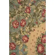 William Morris Florals Belgian Tapestry Throw | Close Up 1