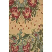 William Morris Florals Belgian Tapestry Throw | Close Up 2