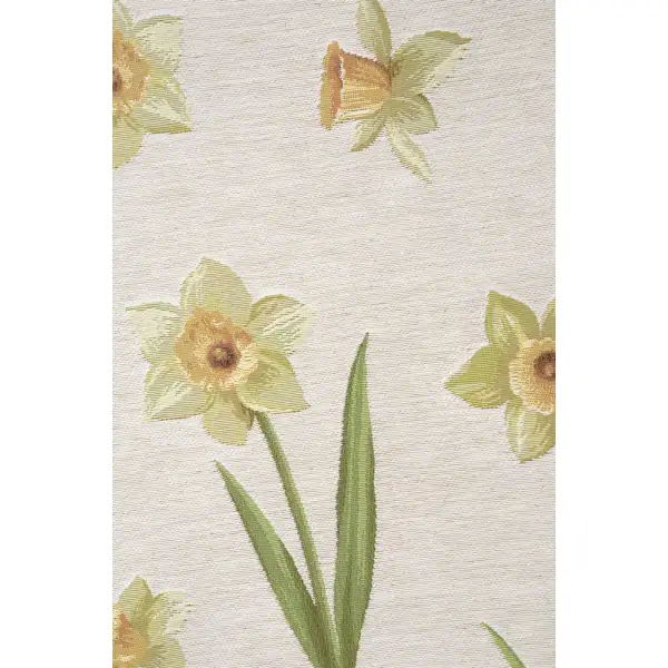 Daffodils White  French Table Mat | Close Up 1