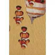 Exotic Fish Yellow Decorative Table Mat | Close Up 3