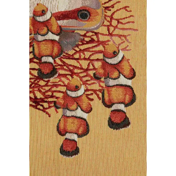 Exotic Fish Yellow Decorative Table Mat | Close Up 4