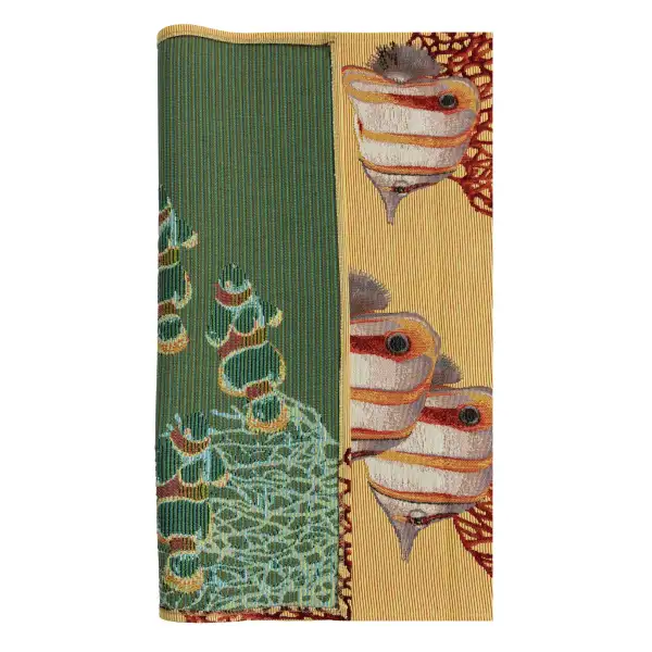 Exotic Fish Yellow Decorative Table Mat | Close Up 5