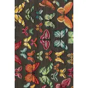 Butterflies Dark Decorative Table Mat | Close Up 1