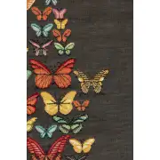 Butterflies Dark Decorative Table Mat | Close Up 4