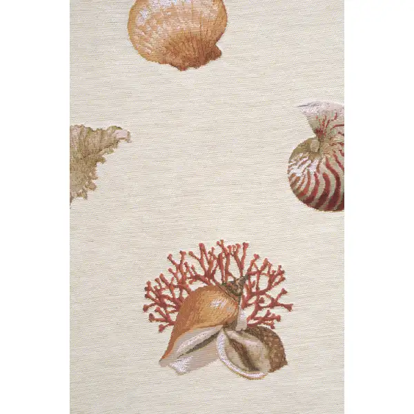 Shells Light  French Table Mat | Close Up 2