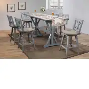 Butterflies White Decorative Table Mat | Life Style 1