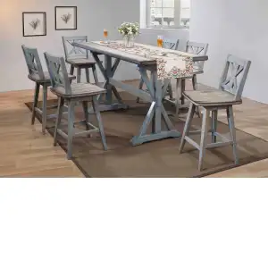 Butterflies White French Table Mat - 19 in. x 71 in. Cotton by Charlotte Home Furnishings Inc