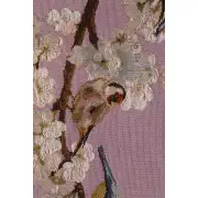 Passerines Branch Pink Decorative Table Mat | Close Up 3