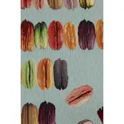Macaroons Blue Decorative Table Mat | Close Up 1